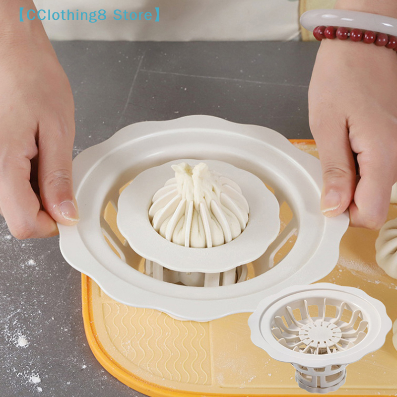 Kitchen Gadgets Dumpling Maker - Flower Shaped Baozi Making Mould Convenient