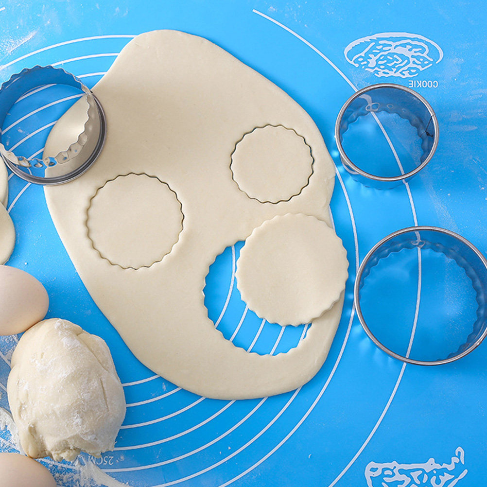 Kitchen Gadgets Dumpling Maker - 6Pcs Dumpling Wrapper Molds Stainless Steel