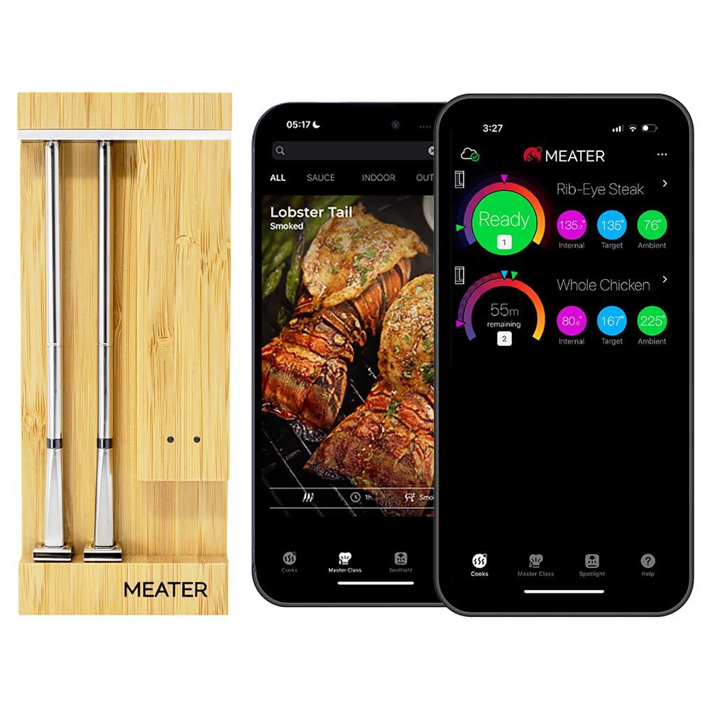 Meat Thermometer - Wireless Dual Probe Meat Thermometer: High