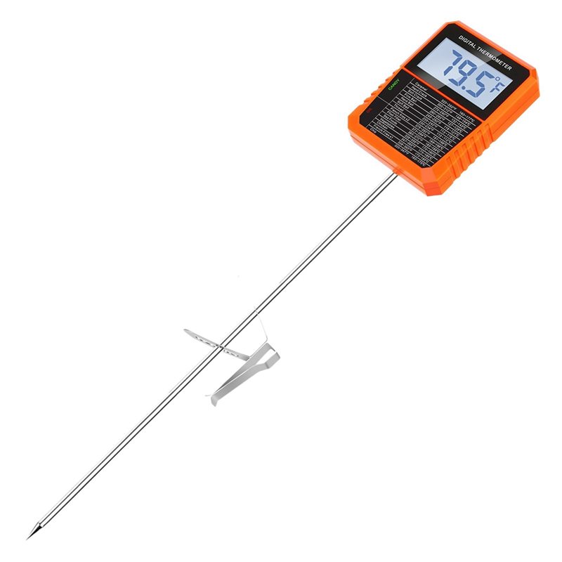 Meat Thermometer - AB47-TP510 Waterproof Digital Candy Thermometer, 8.1