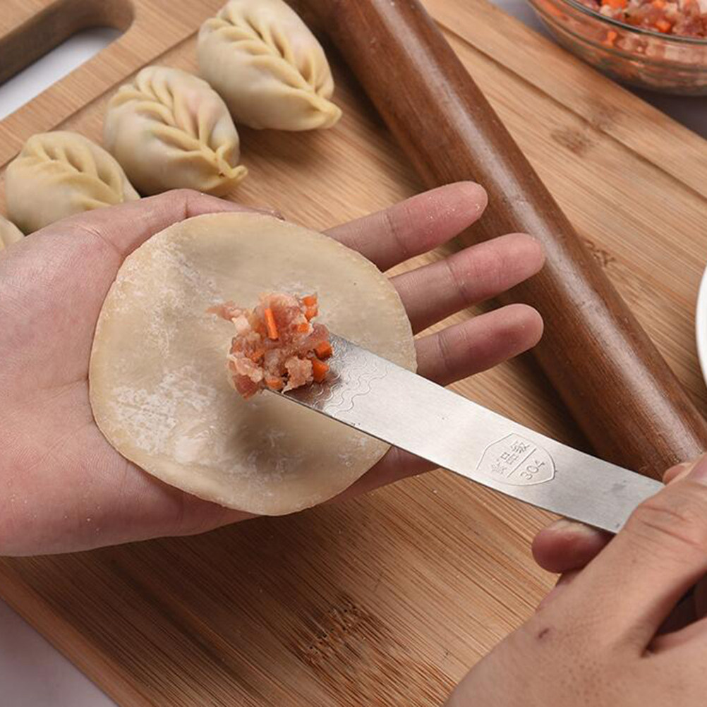 Kitchen Gadgets Dumpling Maker - 4Pcs Stainless Steel Dumpling Maker Filling