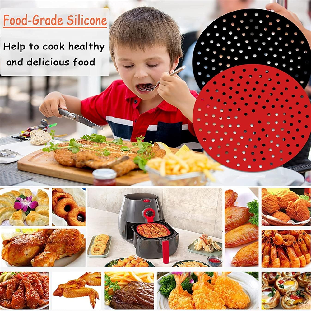Reusable Air Fryer Pad, Silico - Kitchen Gadgets Baking ulasan dan harga