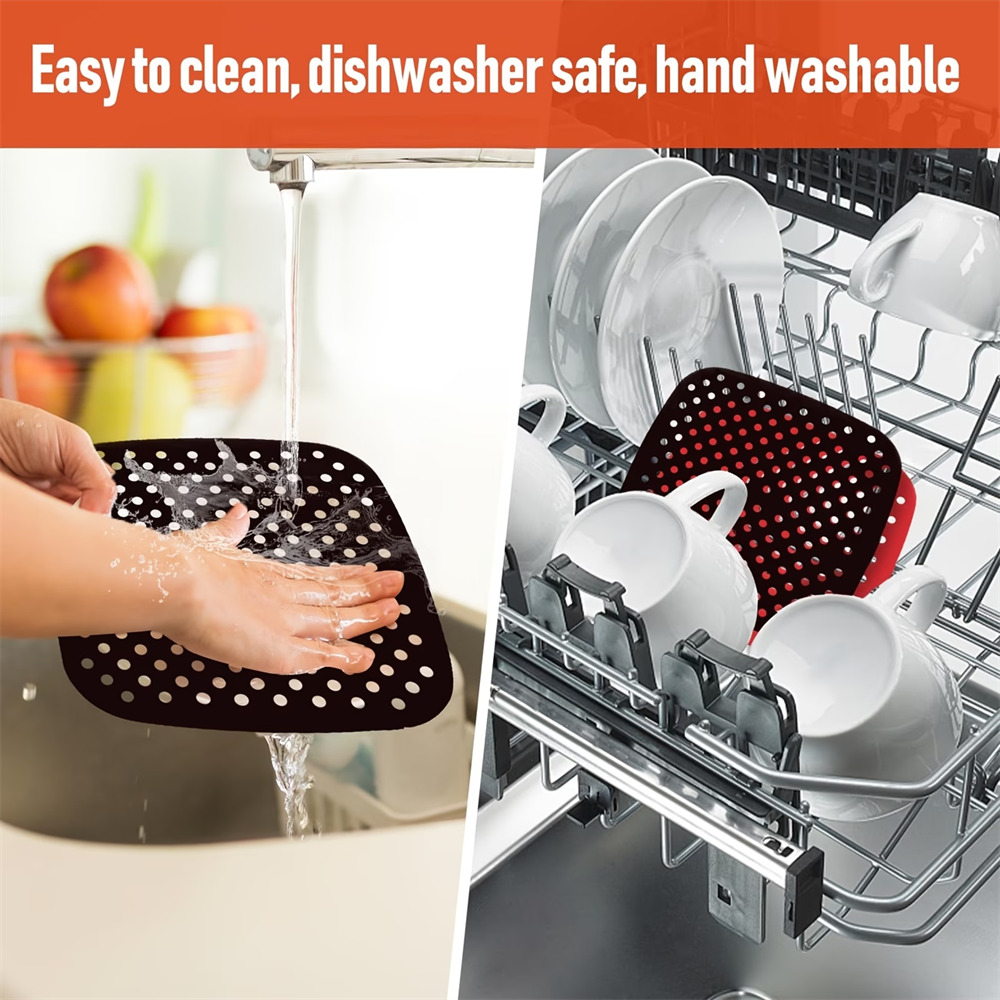 Reusable Air Fryer Pad, Silico - Kitchen Gadgets Baking ulasan dan harga