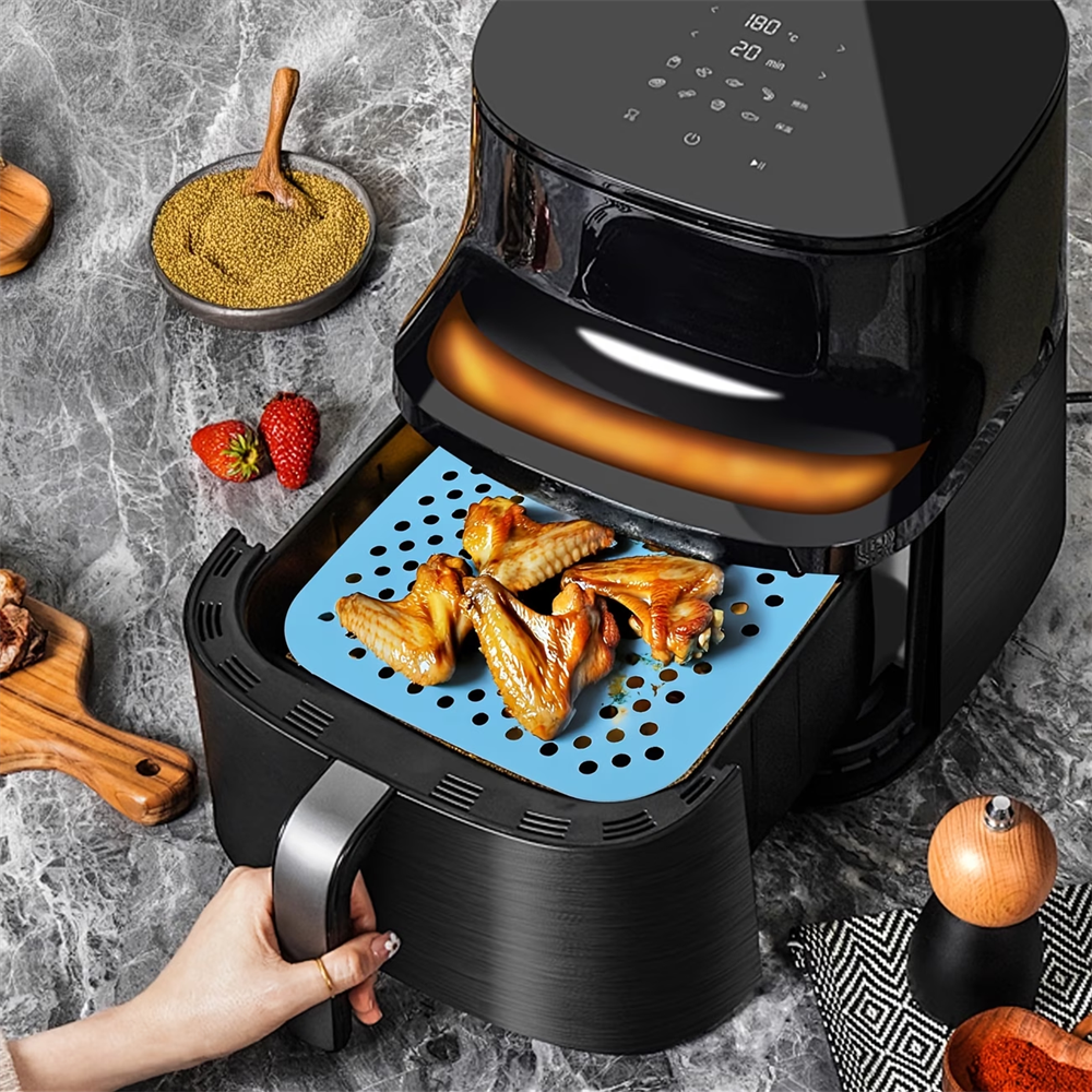 Reusable Air Fryer Pad, Silico - Kitchen Gadgets Baking ulasan dan harga