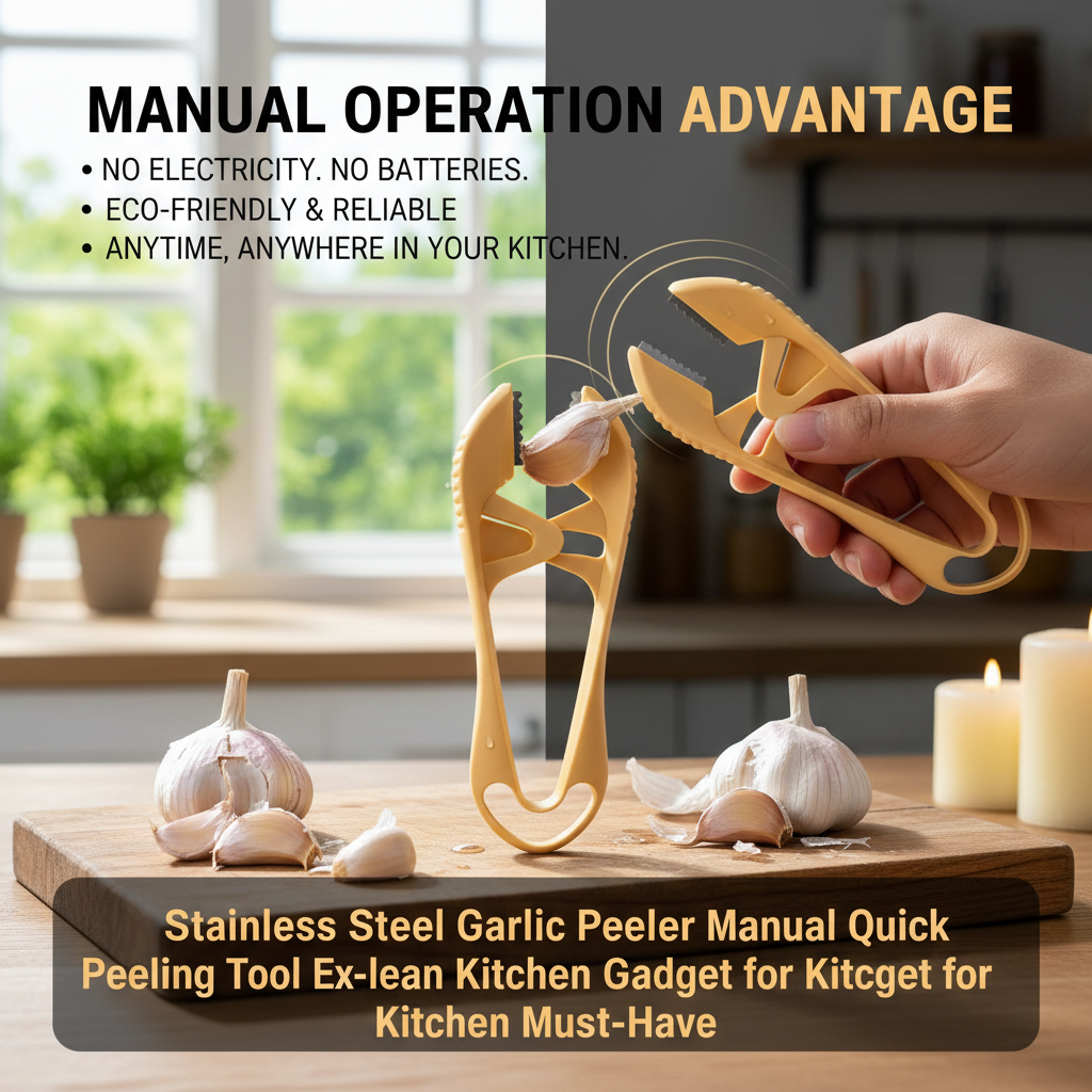 Stainless Steel Garlic Peeler  - Kitchen Gadgets You Must Have ulasan dan harga