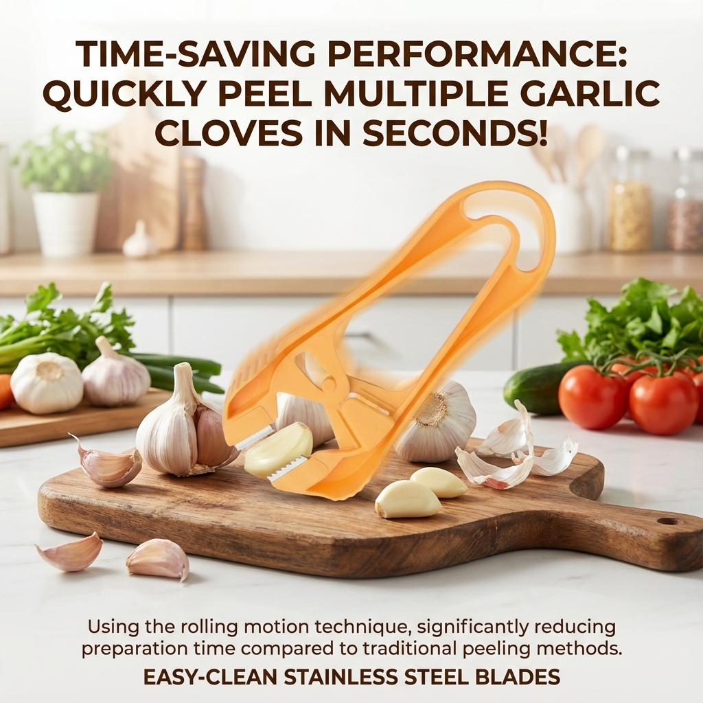 Stainless Steel Garlic Peeler  - Kitchen Gadgets You Must Have ulasan dan harga