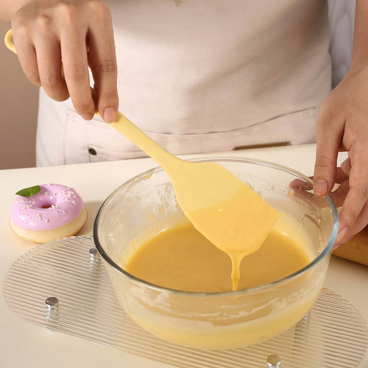 1pc Silicone Spatula Set, Suit - Silicone Spatula Set ulasan dan harga