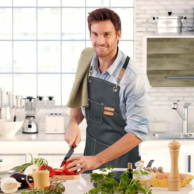 Household Canvas Apron Oil-pro - Kitchen Gadgets Trending ulasan dan harga