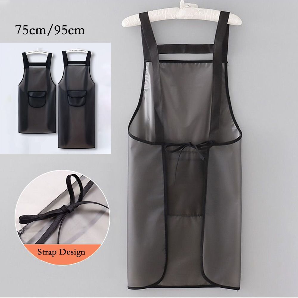 Fashion PVC Kitchen Apron Wate - Kitchen Gadgets Trending ulasan dan harga