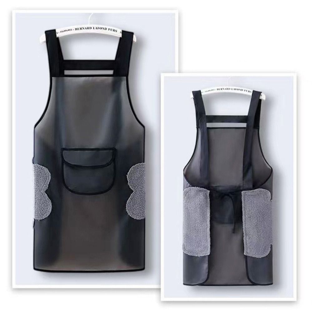Fashion PVC Kitchen Apron Wate - Kitchen Gadgets Trending ulasan dan harga