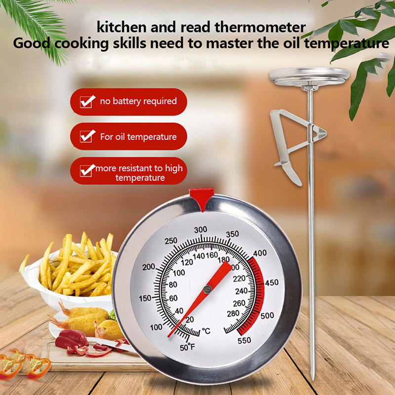 1Pc Stainless Steel Pocket Pro - Meat Thermometer ulasan dan harga