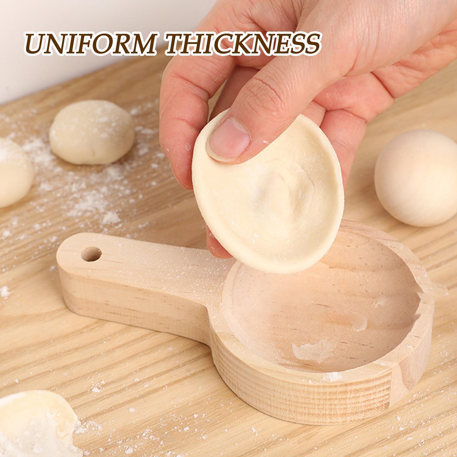 Round Handheld Dumpling Skin M - Kitchen Gadgets Dumpling Maker ulasan dan harga