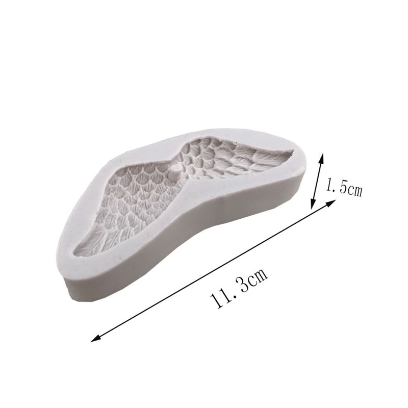 Leaves feather&wings shape 3D  - Kitchen Gadgets Baking ulasan dan harga