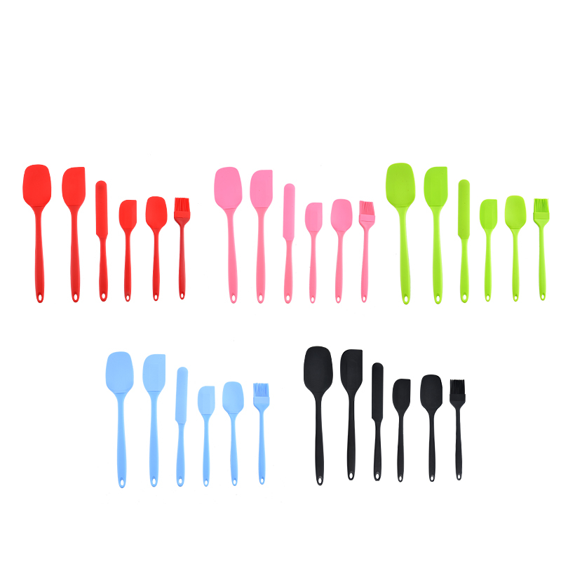 Silicone kitchenware 6-piece s - Silicone Spatula Set ulasan dan harga
