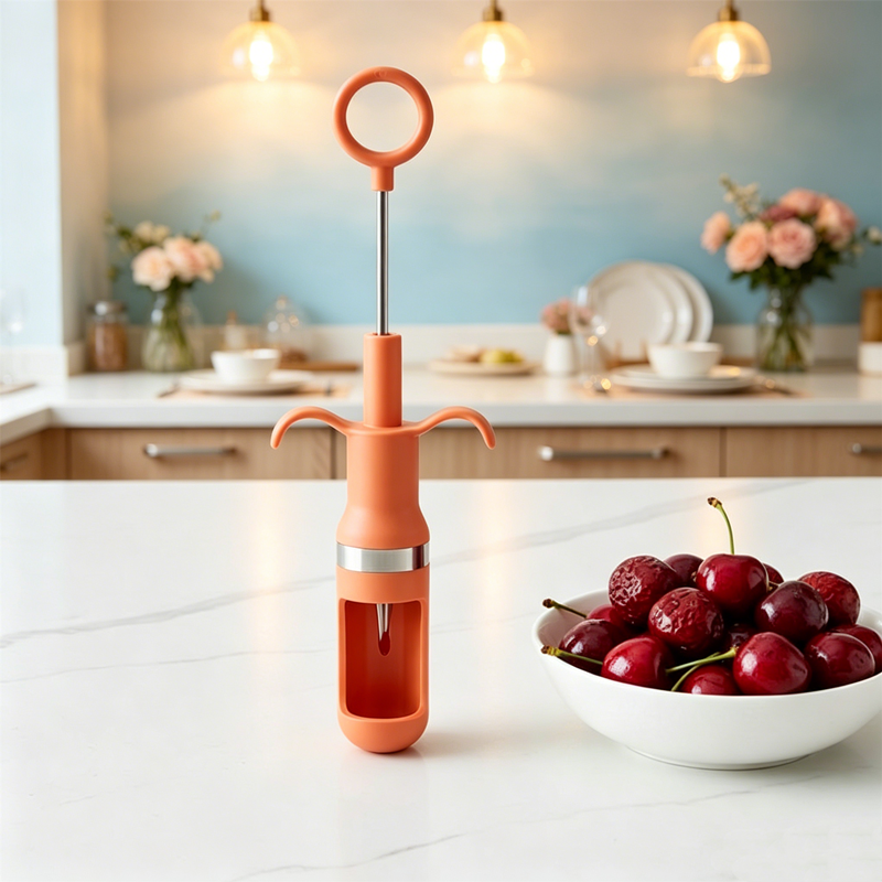 One-Second Cherry Pitter Stain - Kitchen Gadgets Baking ulasan dan harga