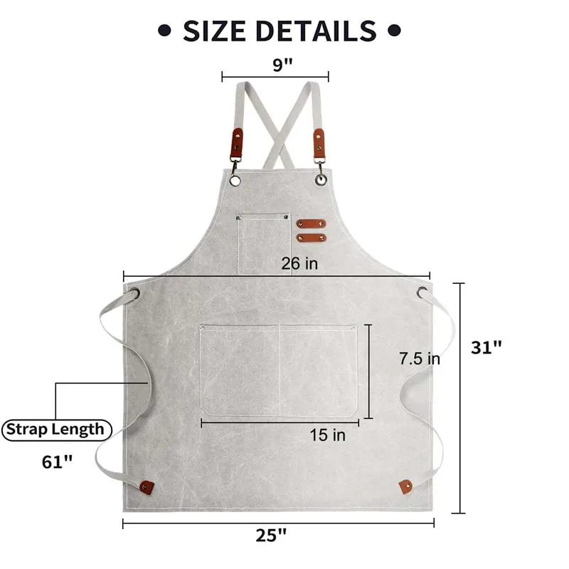 Household Canvas Apron Oil-pro - Kitchen Gadgets Trending ulasan dan harga