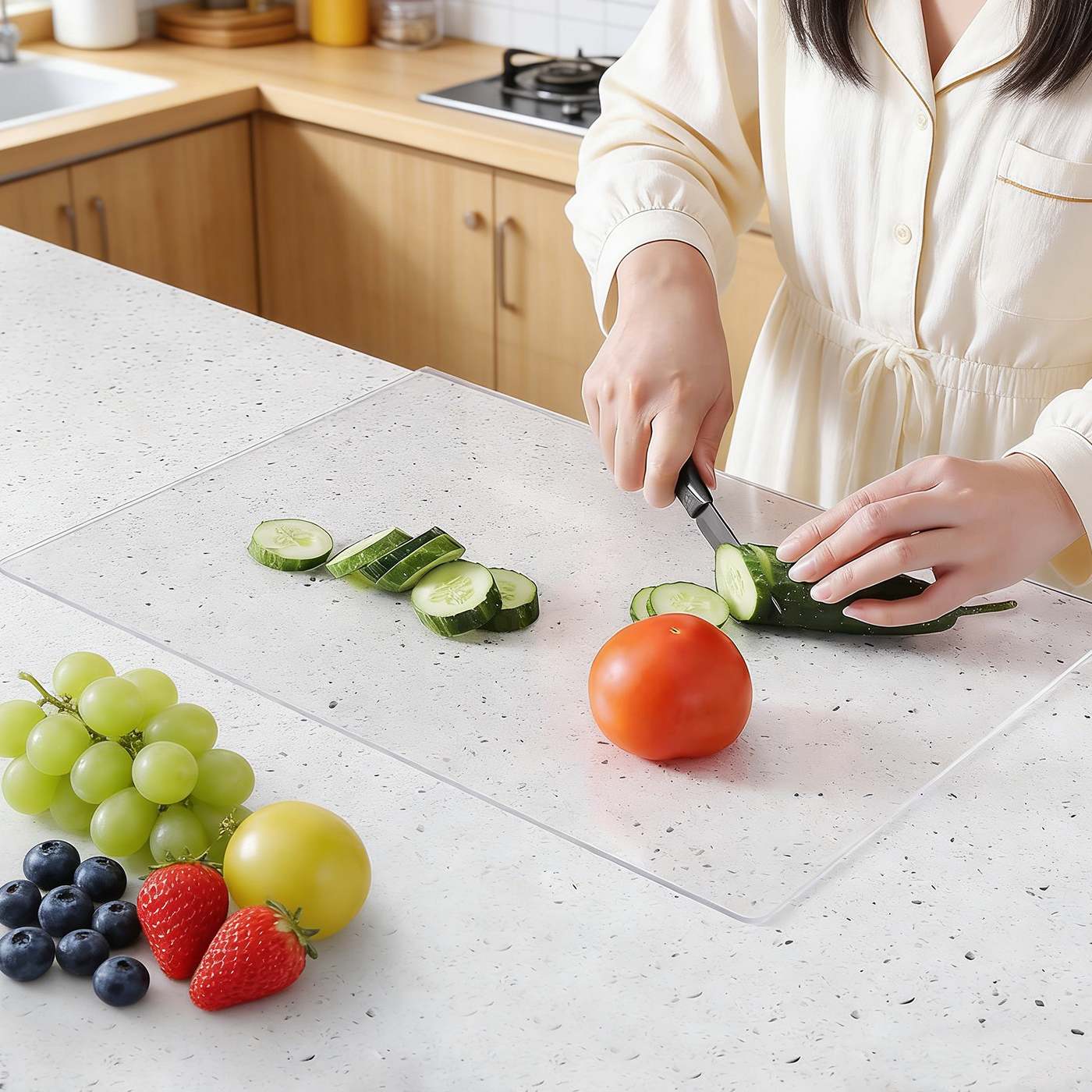 Acrylic transparent cutting bo - Kitchen Gadgets You Must Have ulasan dan harga