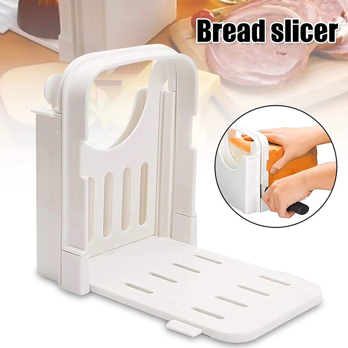 Toast Slicer Tool Foldable Bre - Kitchen Gadgets Guide ulasan dan harga