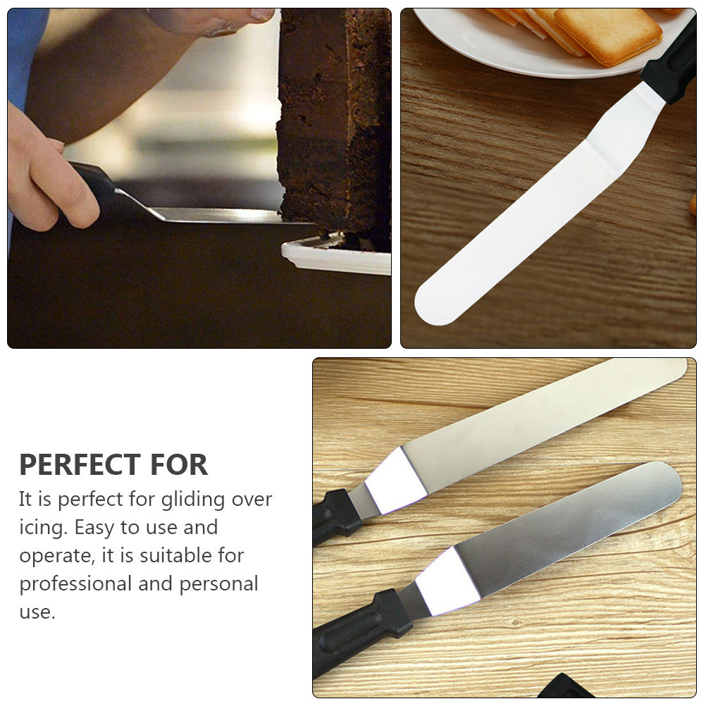4Pcs Icing Spatula Set Plastic - Kitchen Gadgets Baking ulasan dan harga