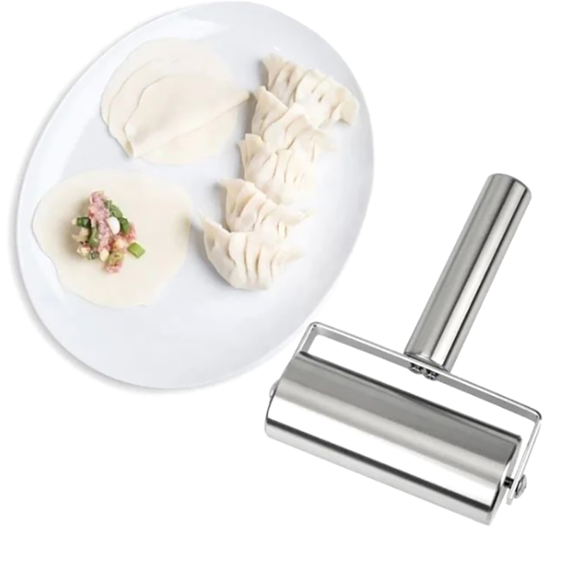 Stainless Steel Double Head Ro - Kitchen Gadgets Dumpling Maker ulasan dan harga