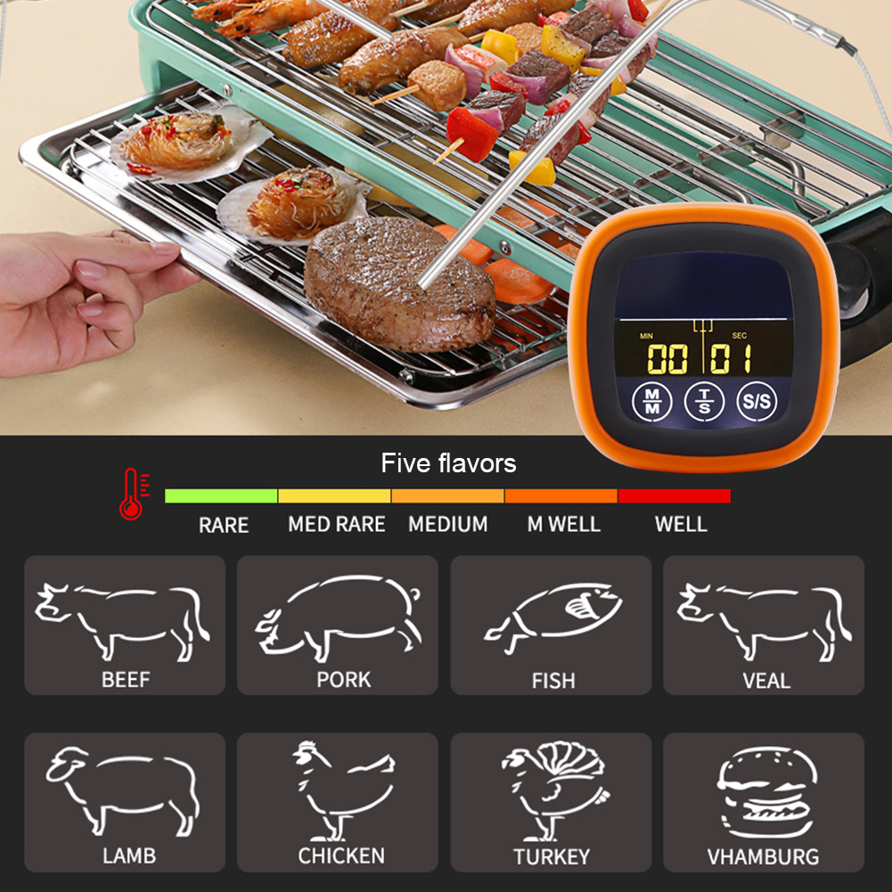 Digital Meat Temperature Therm - Meat Thermometer ulasan dan harga