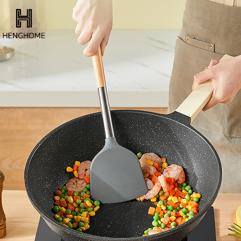 Silicone Cooking Utensil Set H - Silicone Spatula Set ulasan dan harga