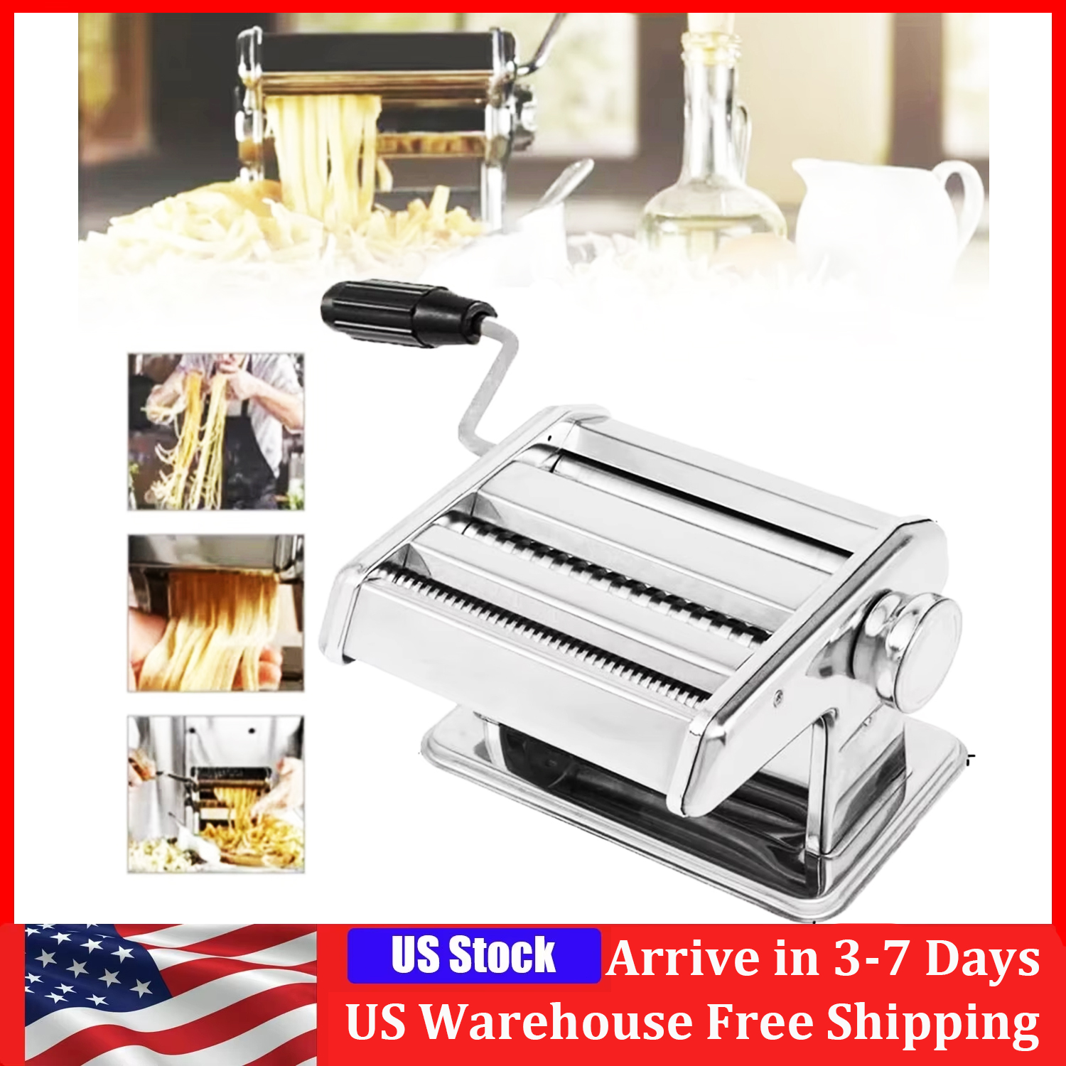 Pasta Maker Machine Stainless  - Kitchen Gadgets Dumpling Maker ulasan dan harga
