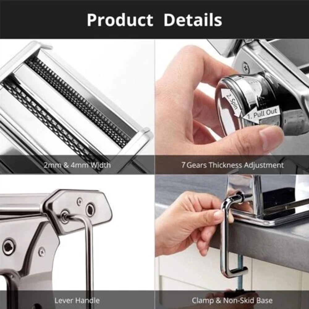 Pasta Maker Machine Stainless  - Kitchen Gadgets Dumpling Maker ulasan dan harga