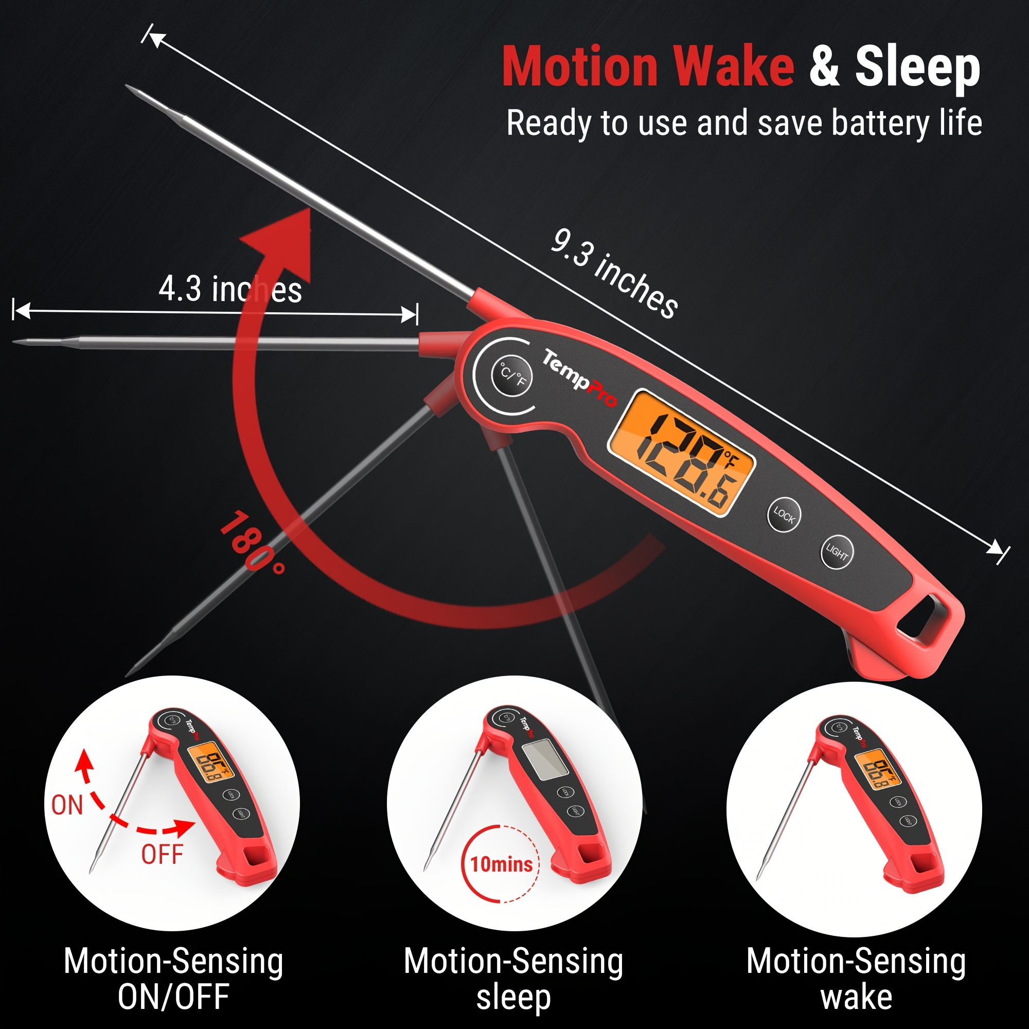 TempPro F05 Digital Meat Therm - Meat Thermometer ulasan dan harga