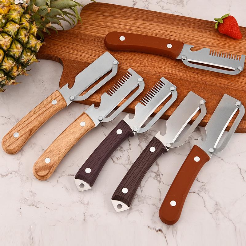 3 in 1 Serrated Peeler Knife f - Kitchen Gadgets For Chefs ulasan dan harga