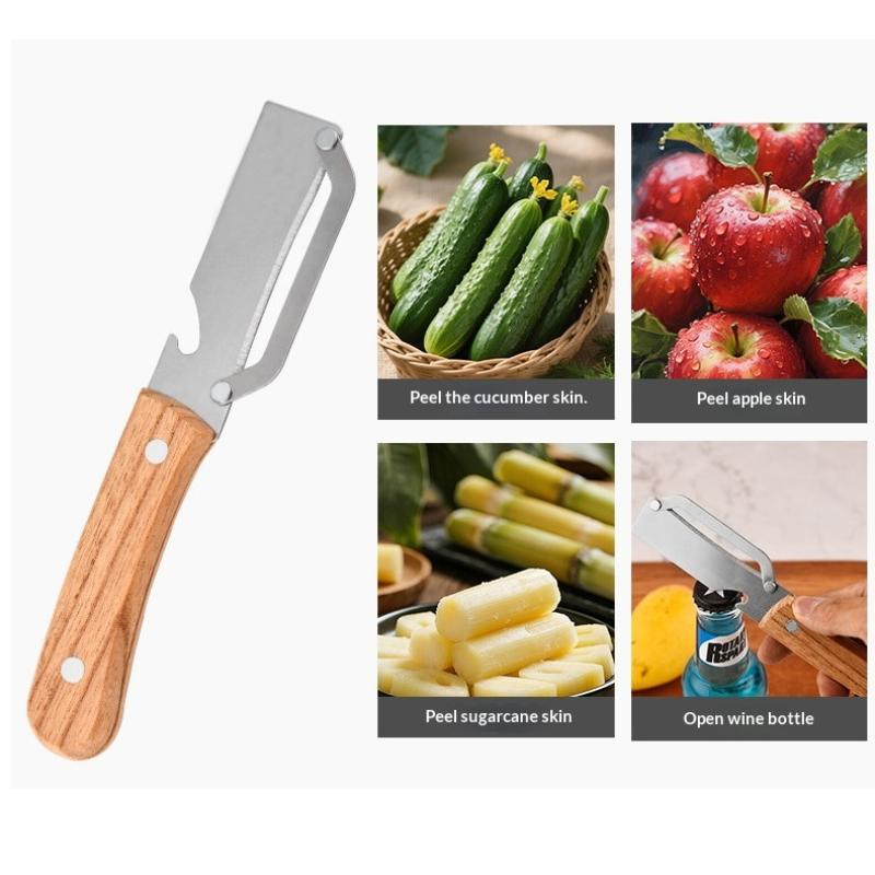 3 in 1 Serrated Peeler Knife f - Kitchen Gadgets For Chefs ulasan dan harga