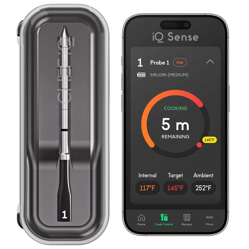 Ultra-Thin Wireless Meat Therm - Meat Thermometer ulasan dan harga