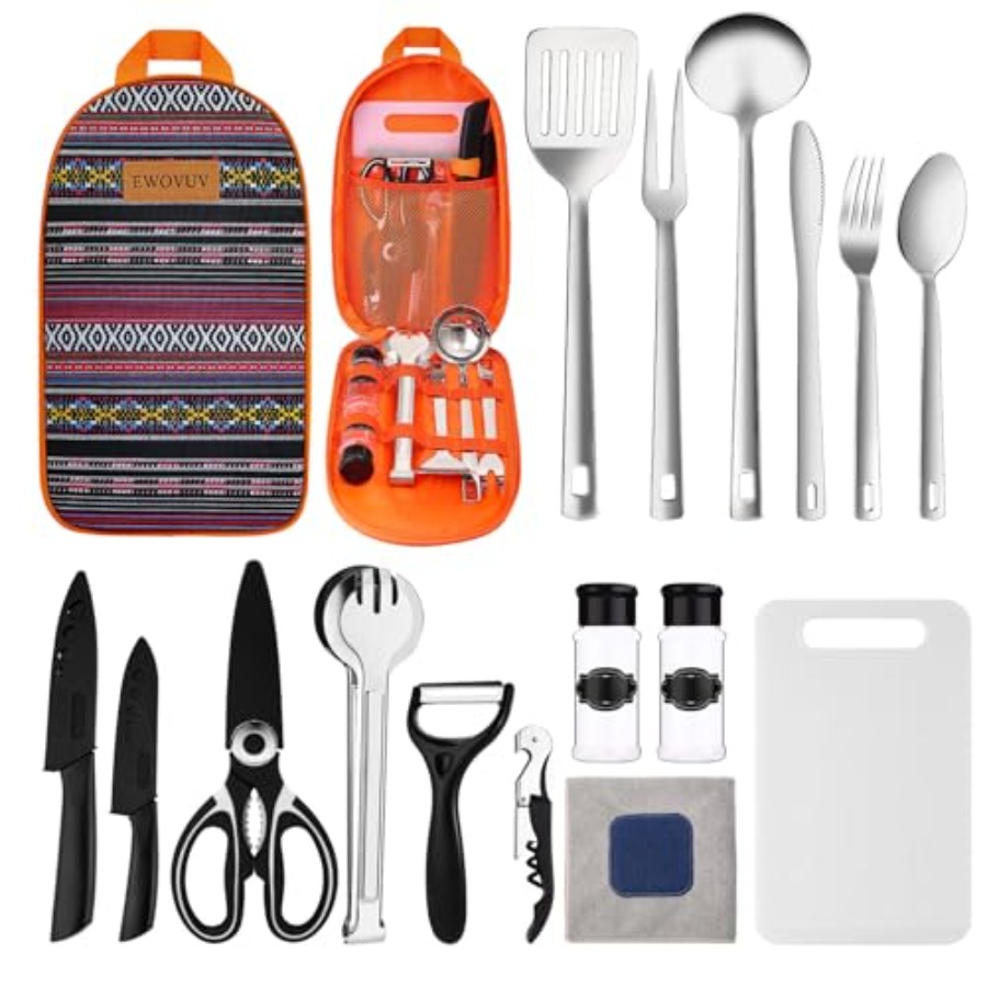 Camping Cooking Utensils Set-  - Kitchen Gadgets You Must Have ulasan dan harga