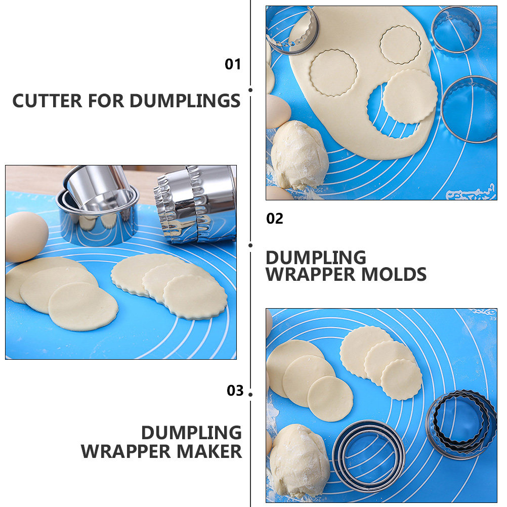 6Pcs Dumpling Wrapper Molds St - Kitchen Gadgets Dumpling Maker ulasan dan harga