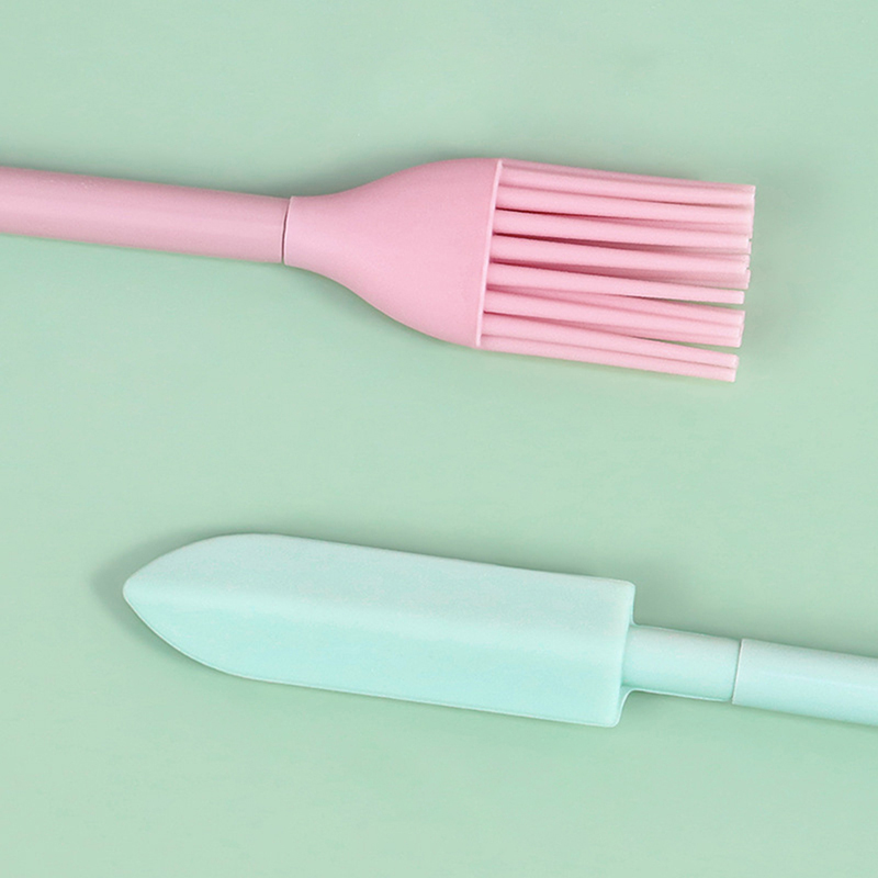 1PC Cosmetic Spatula Double-he - Silicone Spatula Set ulasan dan harga