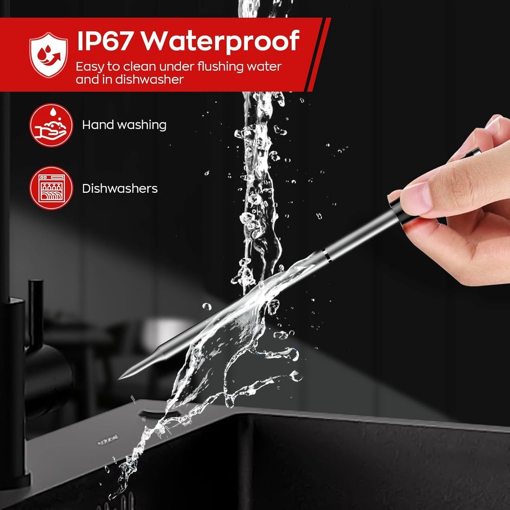 Dual Probe Wireless Meat Therm - Meat Thermometer ulasan dan harga