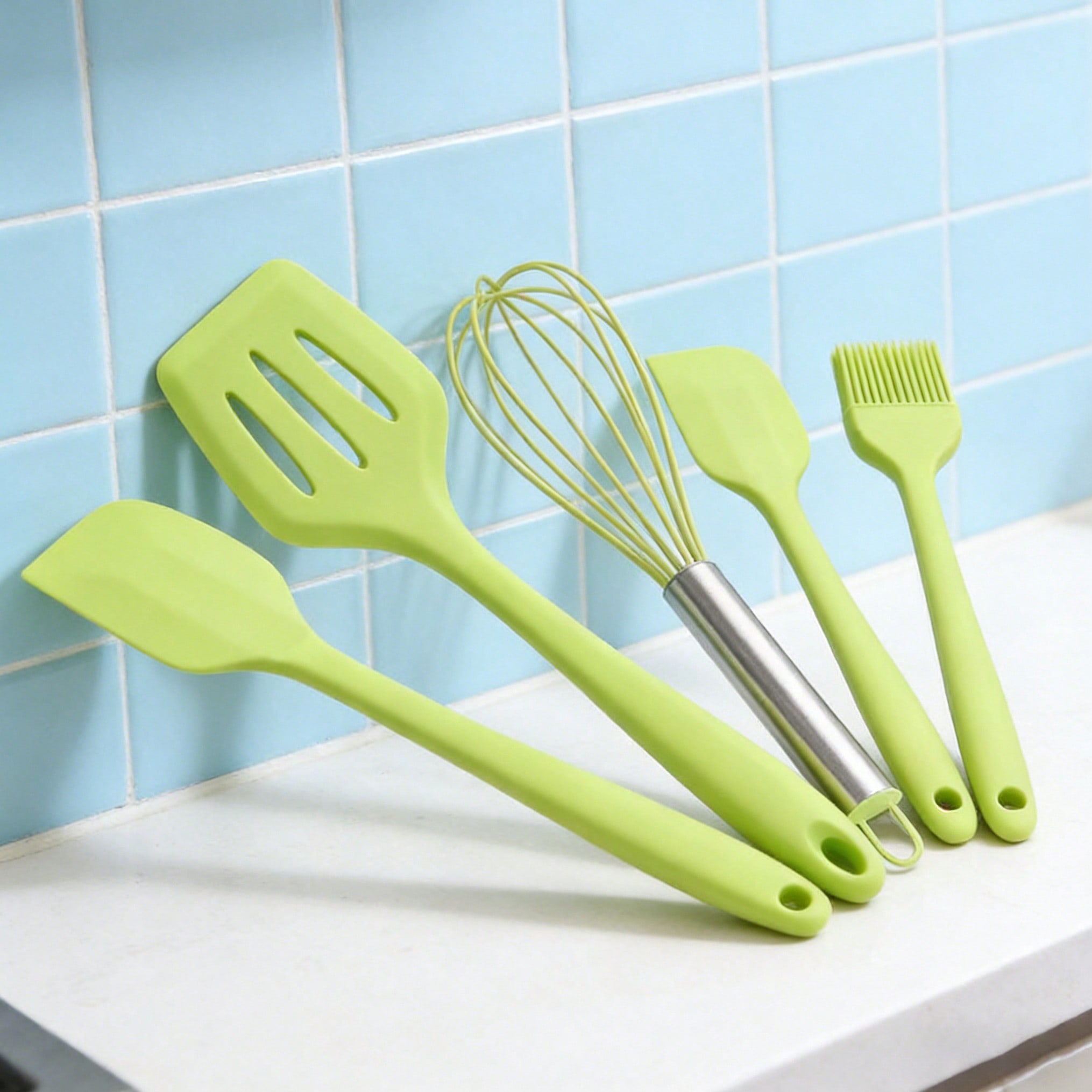 Silicone Cooking Utensils Set, - Silicone Spatula Set ulasan dan harga