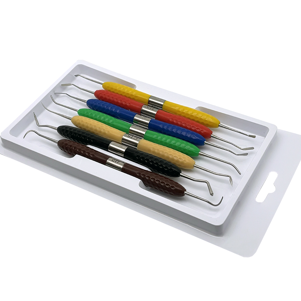 7Pcs/set Dental Resin Filler S - Silicone Spatula Set ulasan dan harga