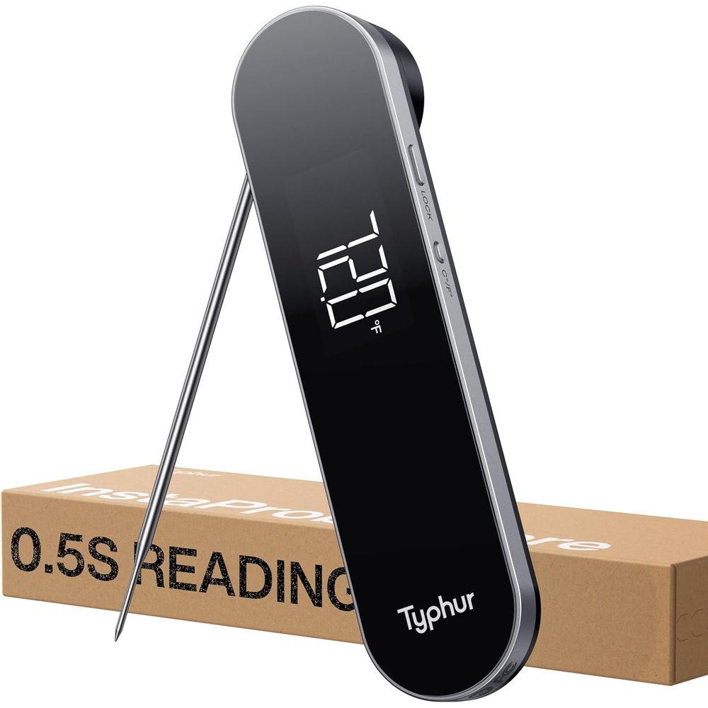Digital Meat Thermometer with  - Meat Thermometer ulasan dan harga