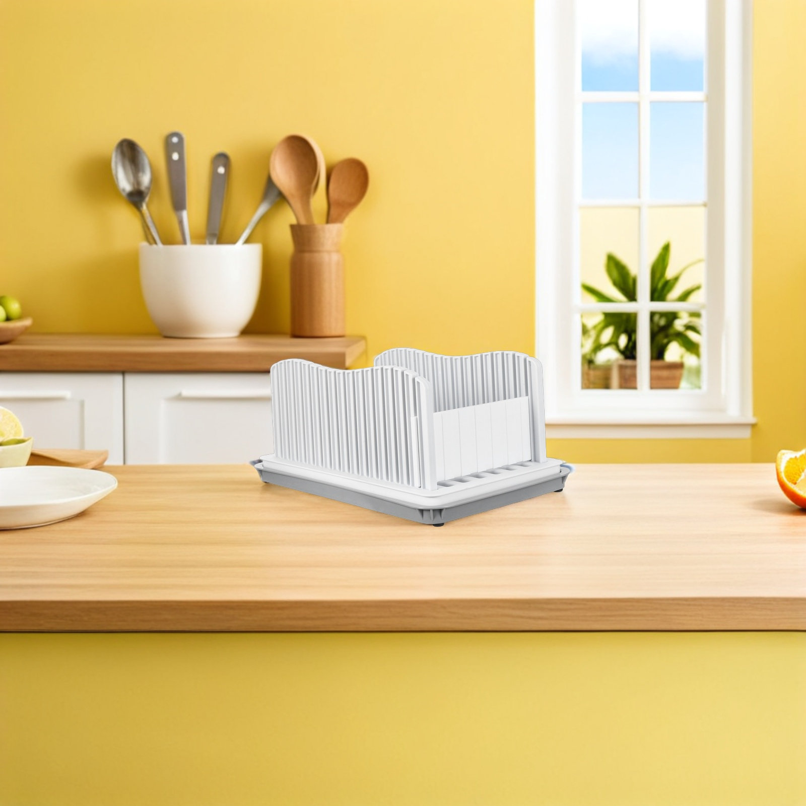 Adjustable Toast Slicer Plasti - Kitchen Gadgets Guide ulasan dan harga
