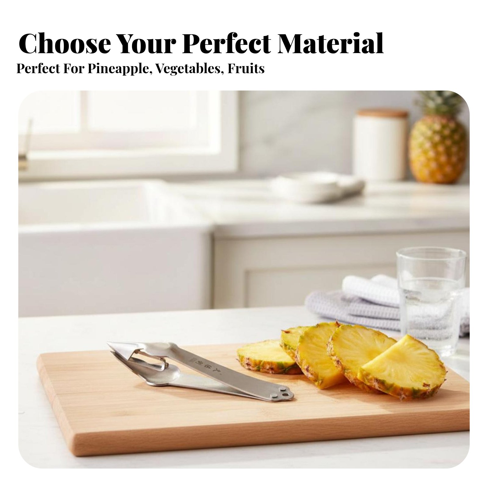Pineapple Spot Remover Stainle - Kitchen Gadgets For Chefs ulasan dan harga