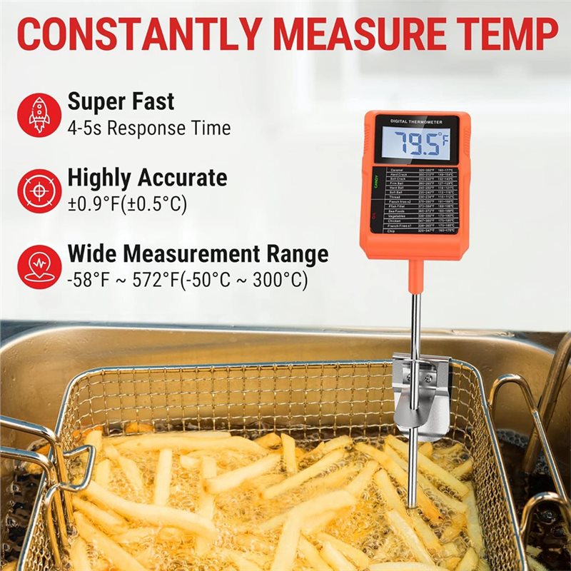 AB47-TP510 Waterproof Digital  - Meat Thermometer ulasan dan harga