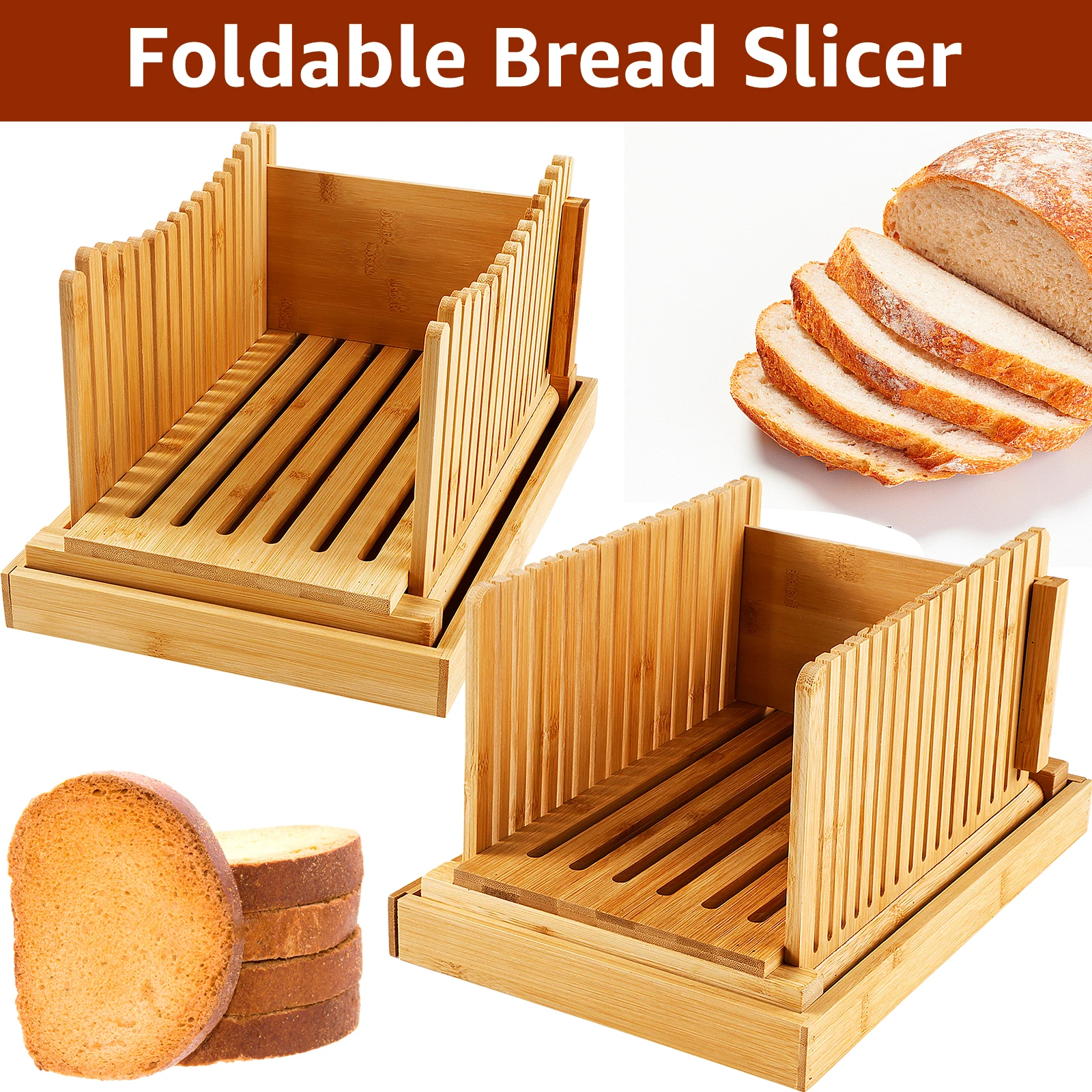 Bread Slicer Guide Foldable To - Kitchen Gadgets Guide ulasan dan harga