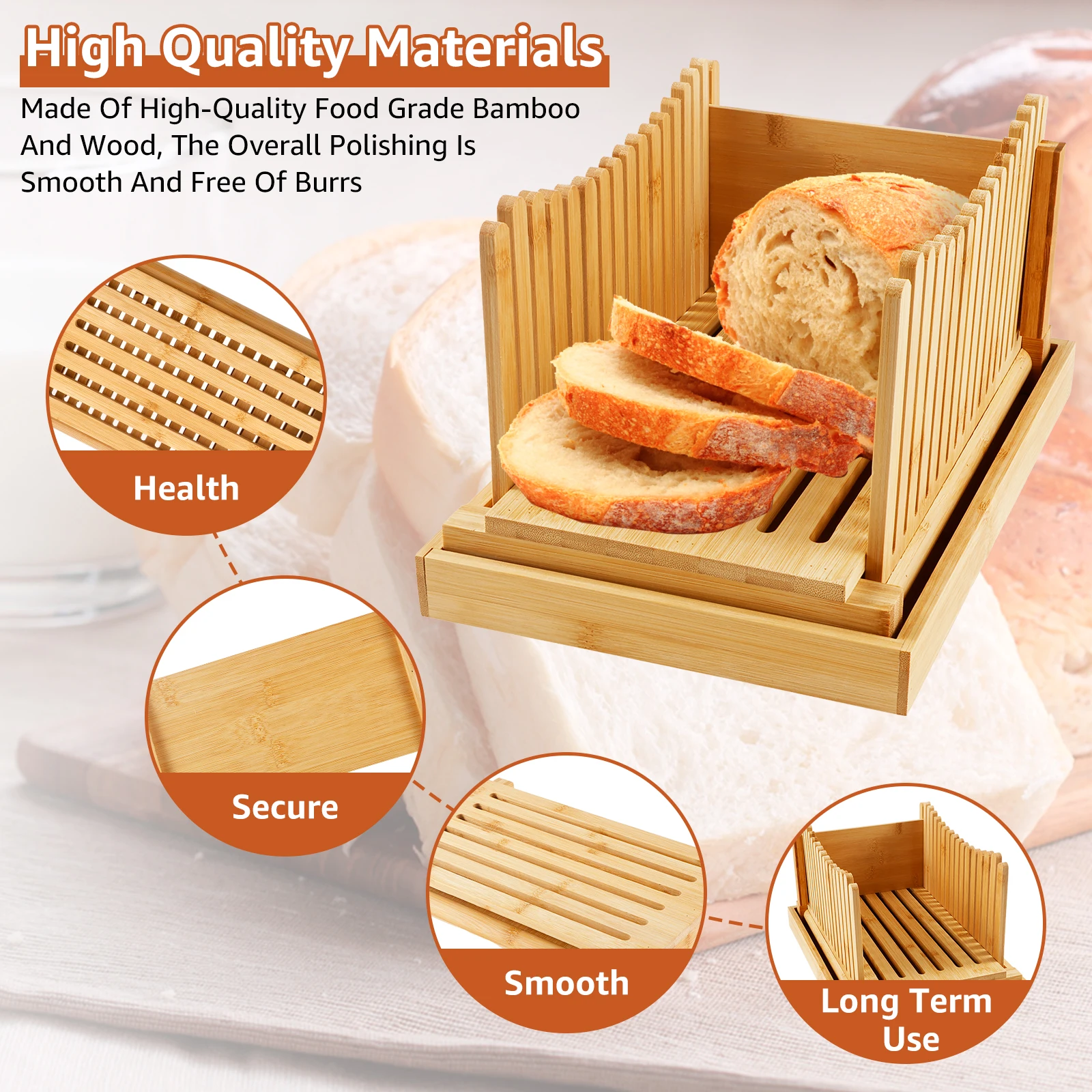Bread Slicer Guide Foldable To - Kitchen Gadgets Guide ulasan dan harga