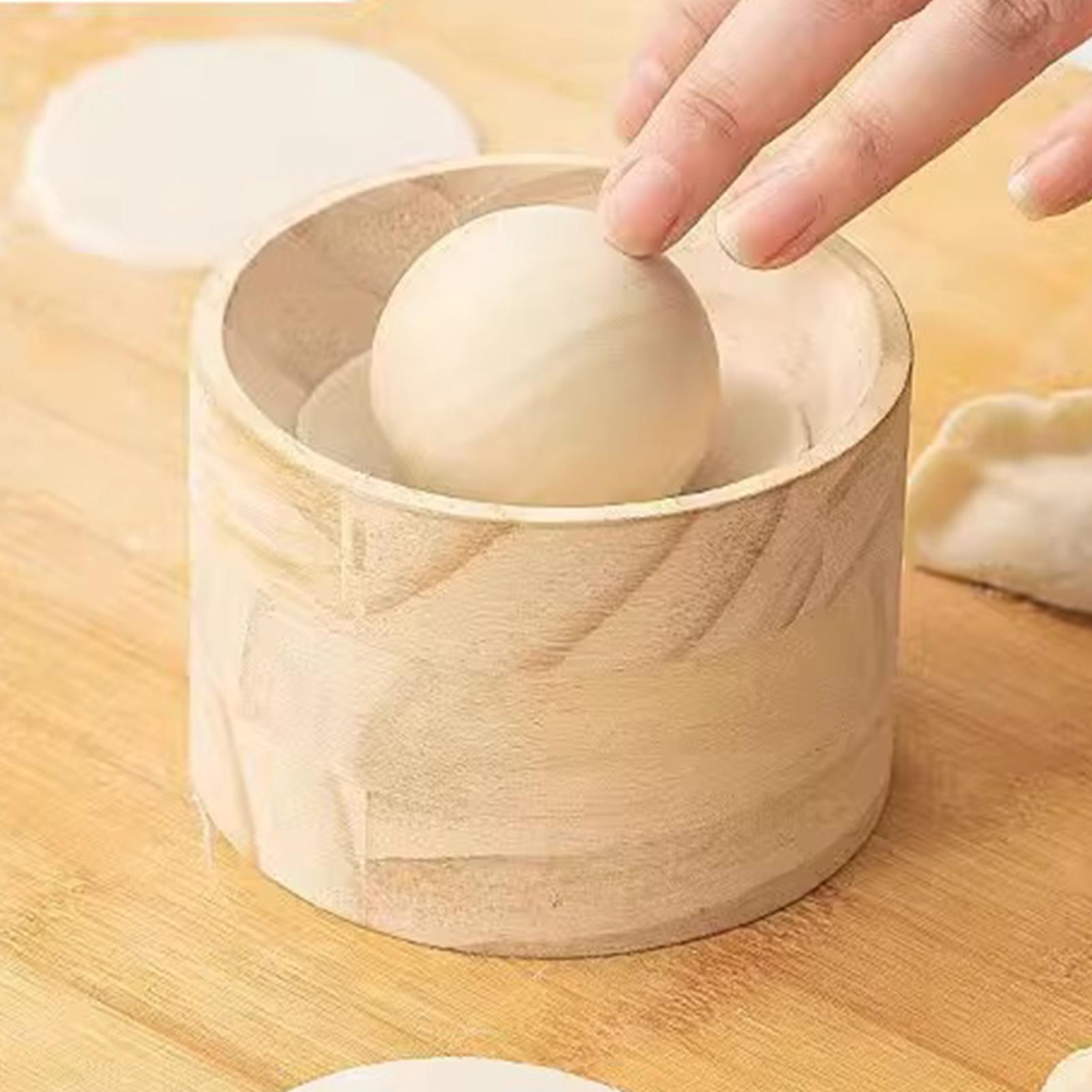 Wooden Dumpling Skin Press Mak - Kitchen Gadgets Dumpling Maker ulasan dan harga