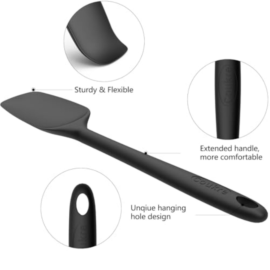 Silicone Spatula Set of 5, Hig - Silicone Spatula Set ulasan dan harga